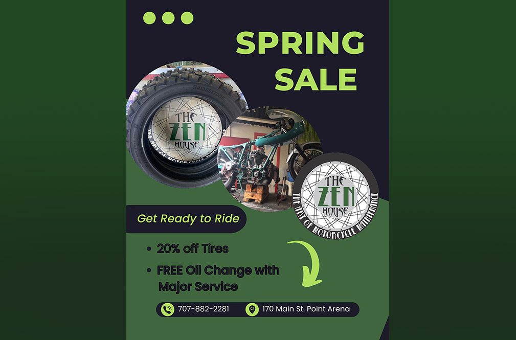 Spring sale