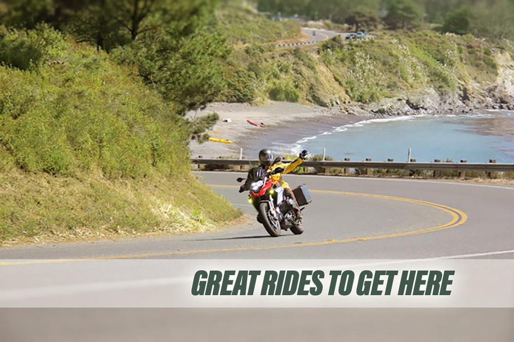 great rides to get here